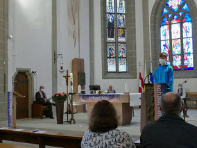 Ökumenischer Gottesdienst in St. Crescentius anlässlich des 3. Ökumenischen Kirchentags (Forto: Karl-Franz Thiede)